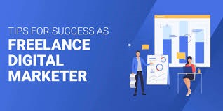 tips for freelancing digital marketing success, step by step process, freelancing guide for success