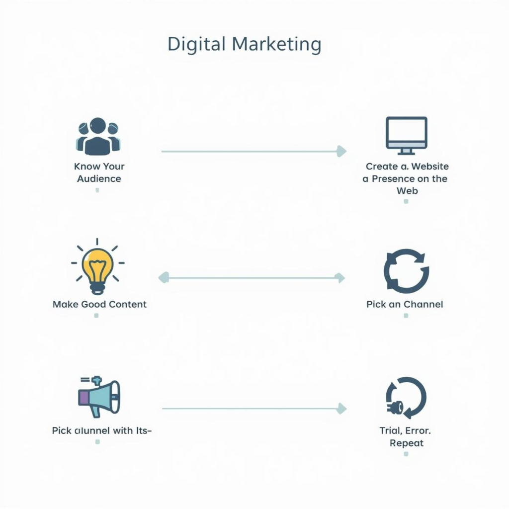 steps to digital marketing


